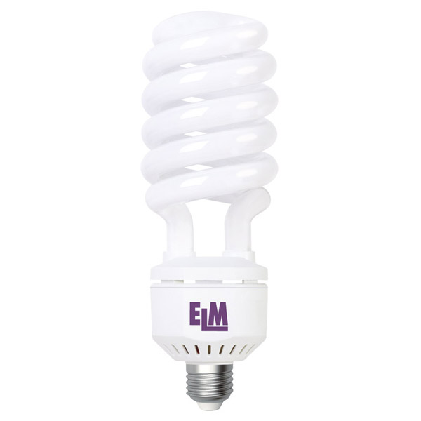 Люмінесцентна лампа 17-0075 ES-15 55W 4000K E27 спіраль 220V ELM