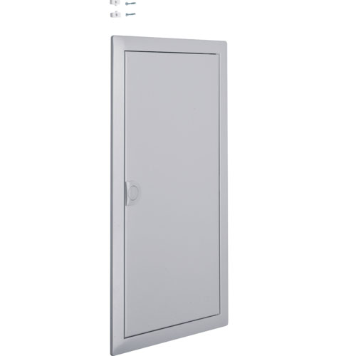 Двері з рамкою білий алюміній VZ323N для 3-рядного щита Hager Volta