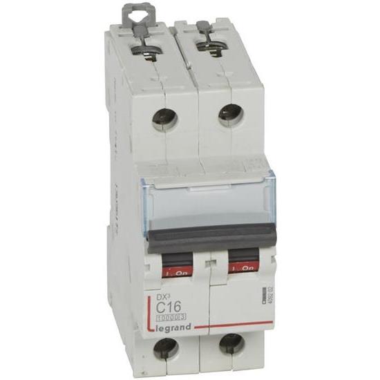 Автоматичний вимикач 80A 16kA 2 полюси тип C 409228 DX3 Legrand