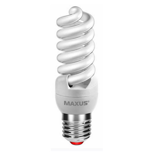 Люмінесцентна лампа 1-ESL-224-1 T2 SFS 13W 4100K E27 220V Maxus