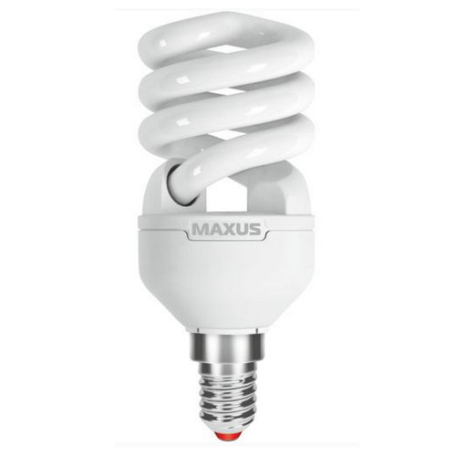 Люмінесцентна лампа 1-ESL-340-1 T2 FS 11W 4100K E14 220V Maxus