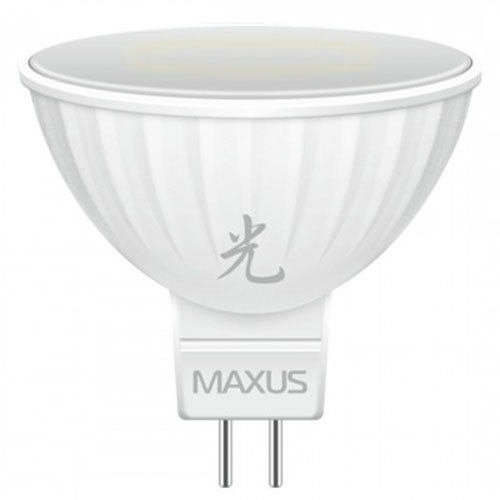 Світлодіодна лампа Sakura 1-LED-404-01 MR16 GU5.3 4W 4100К 220V Maxus