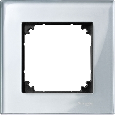 Рамка стекло 1 пост M-Elegance Merten System M алмаз MTN4010-3260 Schneider Electric