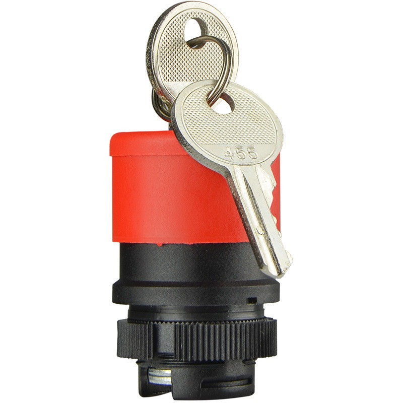Аварійна кнопка з ключем (голова) d30mm XB2-ES74 A0140050024 АСКО-УКРЕМ - Фото 1