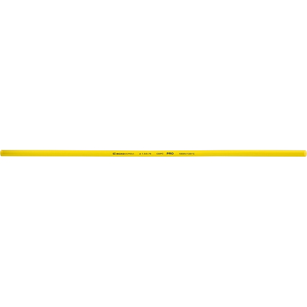 Термоусадочная трубка 1,5/0,75мм (1м) желтая серии PRO A0150040446 АСКО-УКРЕМ