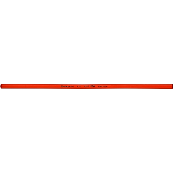 Термоусадочная трубка 2,0/1,0мм (1м) красная серии PRO A0150040456 АСКО-УКРЕМ