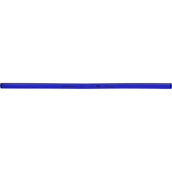 Термоусадочная трубка 3,0/1,5мм (1м) синяя серии PRO A0150040462 АСКО-УКРЕМ