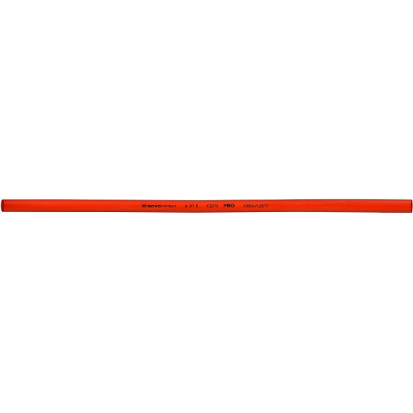 Термоусадочная трубка 3,0/1,5мм (1м) красная серии PRO A0150040463 АСКО-УКРЕМ