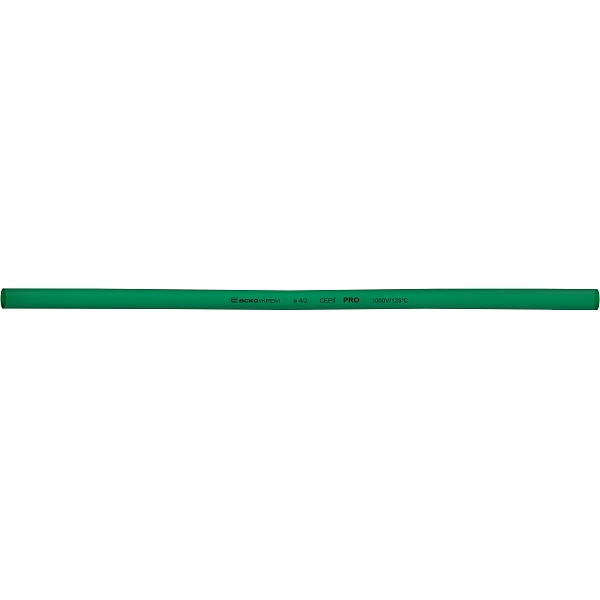Термоусадочная трубка 4,0/2,0мм (1м) зеленая серии PRO A0150040468 АСКО-УКРЕМ