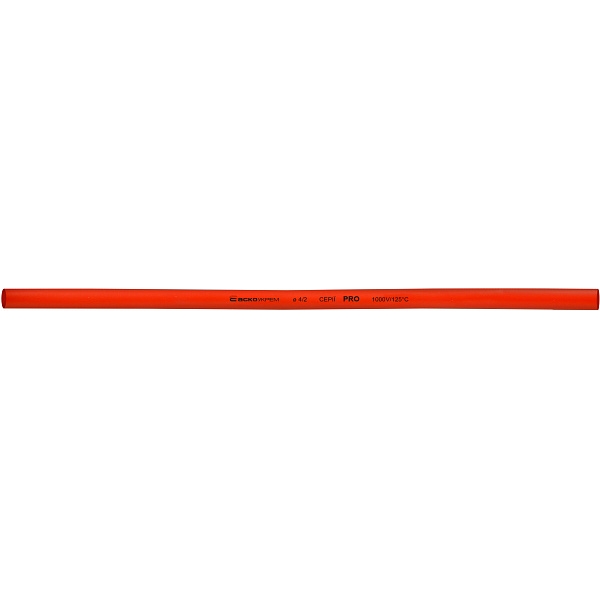 Термоусадочная трубка 4,0/2,0мм (1м) красная серии PRO A0150040471 АСКО-УКРЕМ