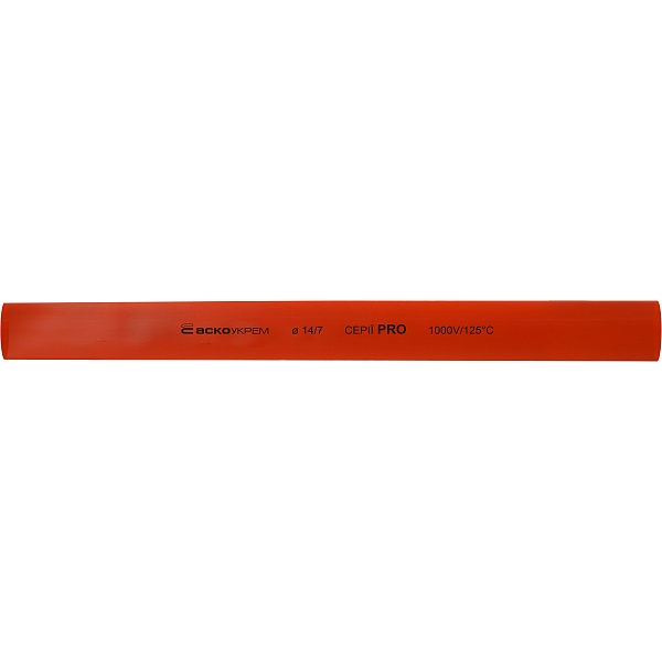 Термоусадочная трубка 14,0/7,0мм (1м) красная серии PRO A0150040539 АСКО-УКРЕМ