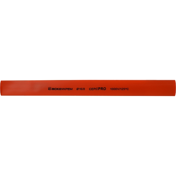 Термоусадочная трубка 16,0/8,0мм (1м) красная серии PRO A0150040549 АСКО-УКРЕМ