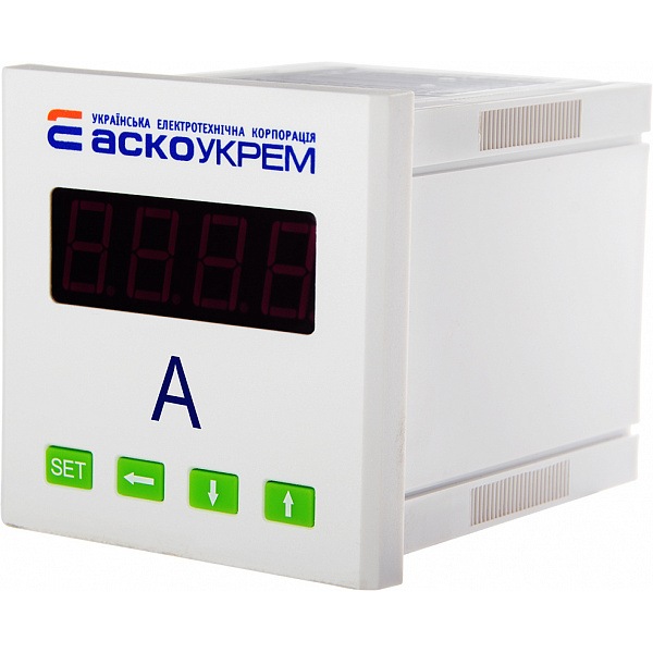 Амперметр AC цифровий 5А 80х80 модель ЦА-8 A0190010124 АСКО-УКРЕМ - Фото 4