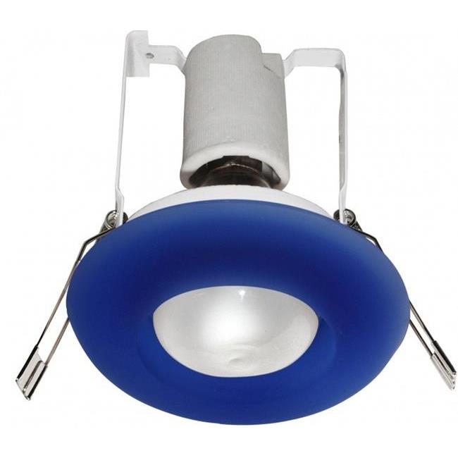 Точечный врезной светильник HDL-G01 blue (Е14) Brille