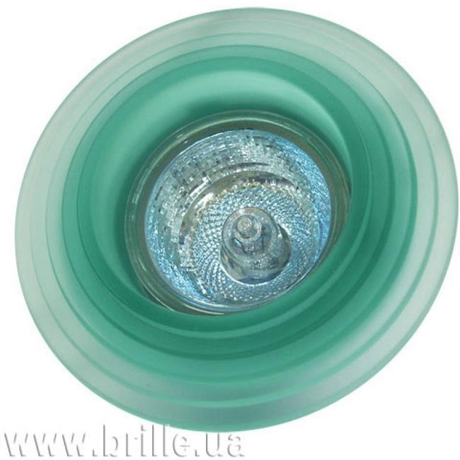 Точечный врезной светильник HDL-G05 green (Е14) Brille