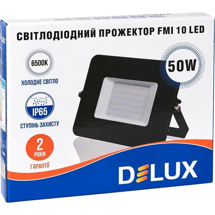 Светодиодный прожектор FMI 90008738 50W 6500K 4000Lm Delux - Фото 5