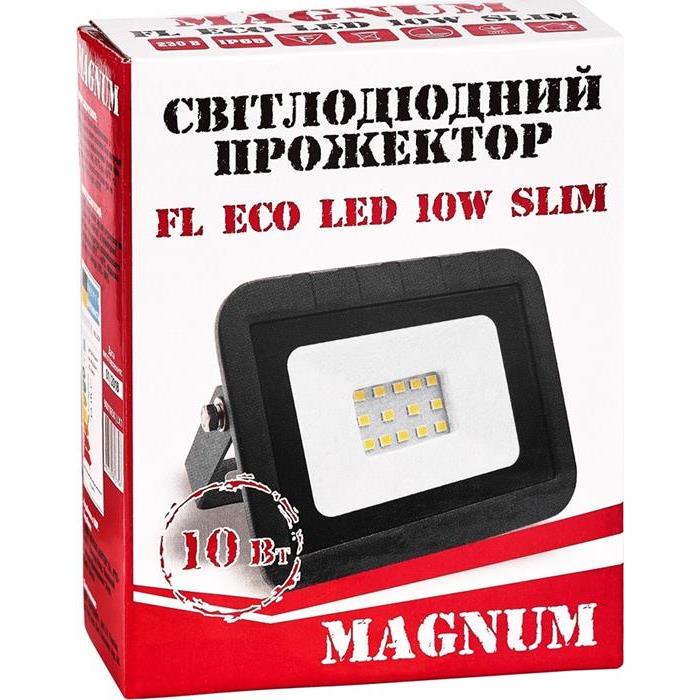 Светодиодный прожектор FL ECO LED 90011658 10W 6500K 700Lm Magnum - Фото 5