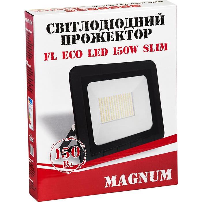 Светодиодный прожектор FL ECO LED 90014090 150W 6500K 8500Lm Magnum - Фото 3