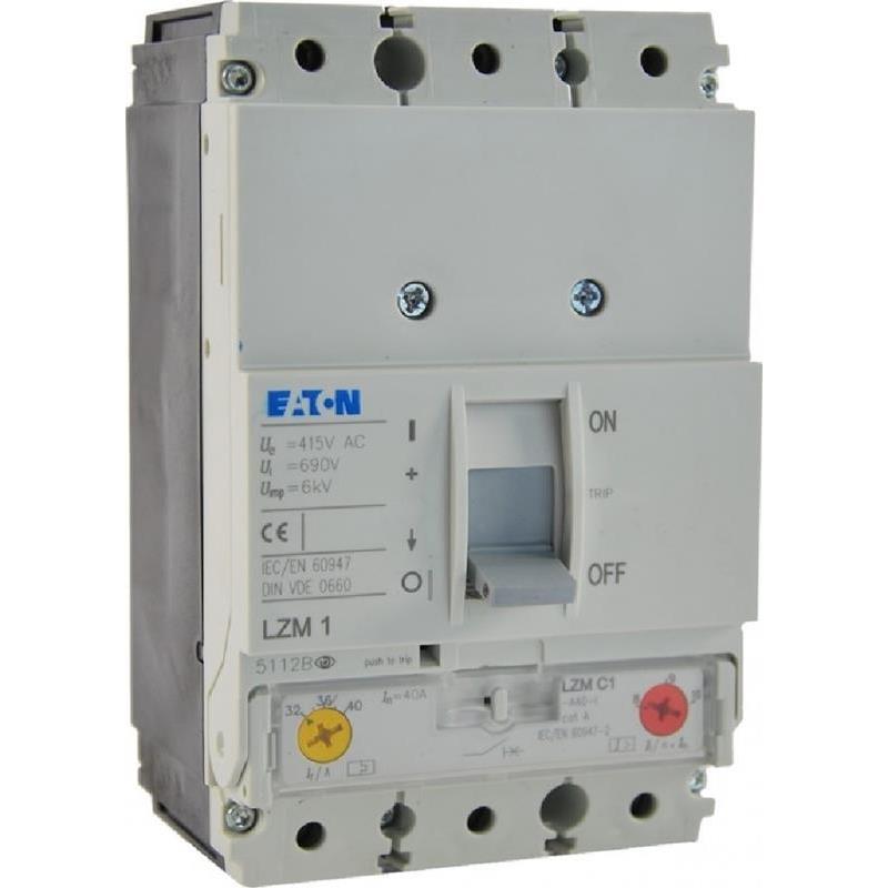 Силовий автоматичний вимикач 20A 36kA 3 полюси LZMC1-A20-I Eaton (Moeller)