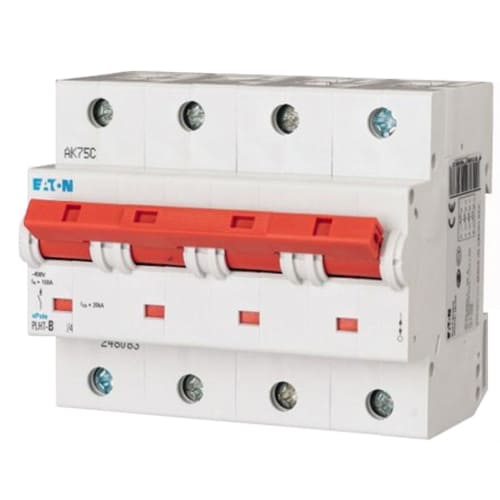 Автоматичний вимикач 125A 15kA 4 полюси тип C PLHT-C125/4 Eaton (Moeller)