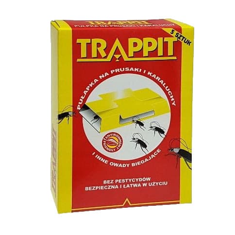 Ловушки тараканов Trappit 5 штук - Фото 2