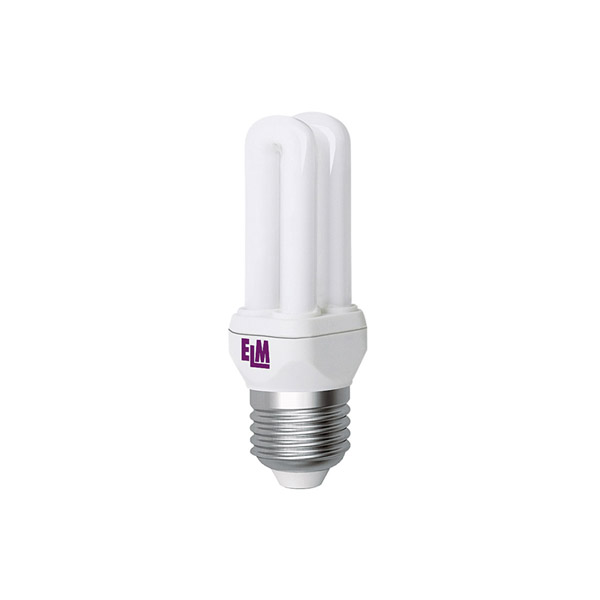 Люмінесцентна лампа 17-0054 ES-22 5W 4000K E27 2U 220V Electrum