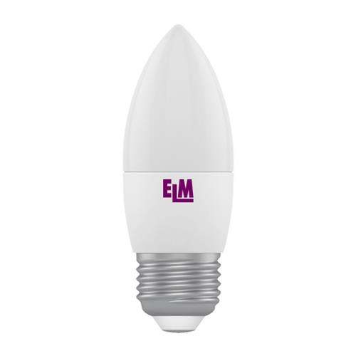 Світлодіодна лампа 18-0130 PA-10L свічка E27 6W 3000K 220V ELM
