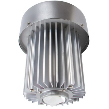 Купольний світлодіодний світильник e.LED.HB.100.6500 100W 6500K витягнутий сірий IP42 l0830005 E.NEXT