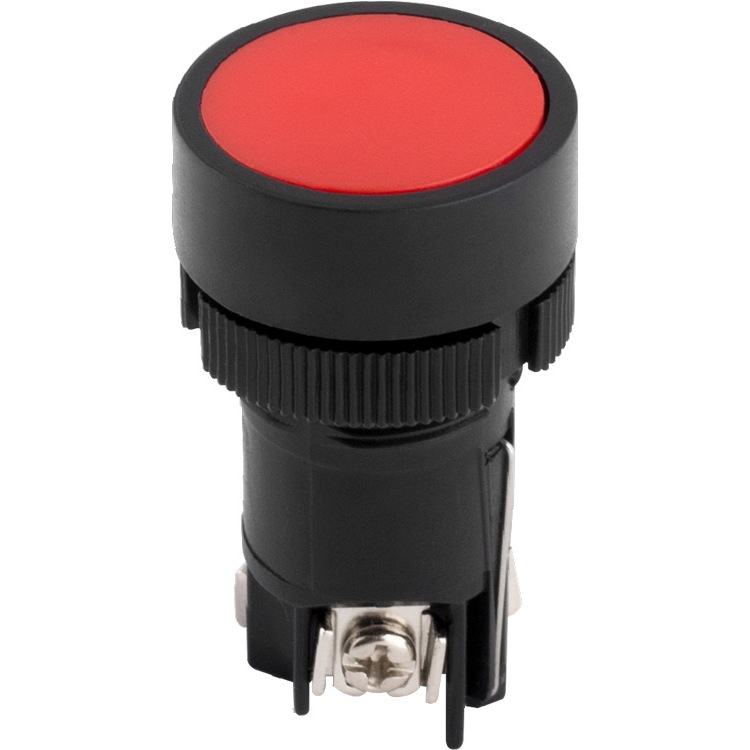 Кнопка управления красная с фиксацией 1NO+1NC e.mb.eh145 p0810129 ENEXT - Фото 1