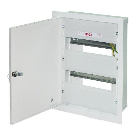 Шкаф распределительный металлический на 24 модуля e.mbox.RP-24 вмонтированный IP30 RP-24 E.NEXT