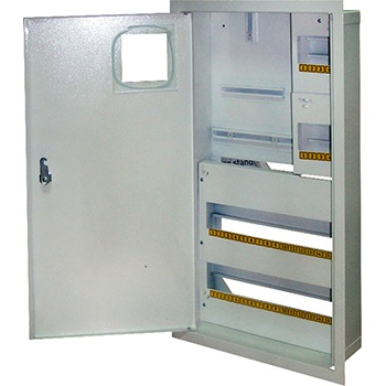 Шафа для електролічильника металева на 36 модулів e.mbox.stand.w.f3.36.z.e вмонтована IP30 s0100074 E.NEXT