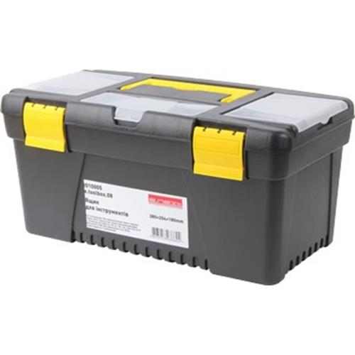 Ящик для інструментів e.toolbox.08 чорний 380x204x180мм t010005 E.NEXT
