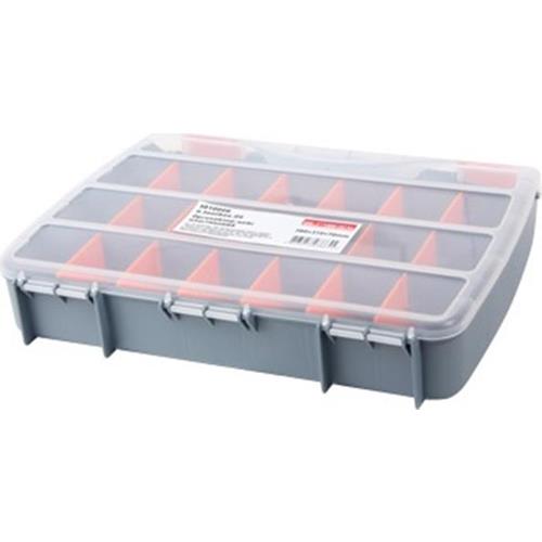 Органайзер-кейс пластиковий e.toolbox.05 сірий 380x310x70мм t010008 E.NEXT