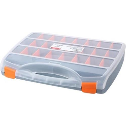 Органайзер-кейс пластиковий e.toolbox.06 сірий 460x360x80мм t010009 E.NEXT