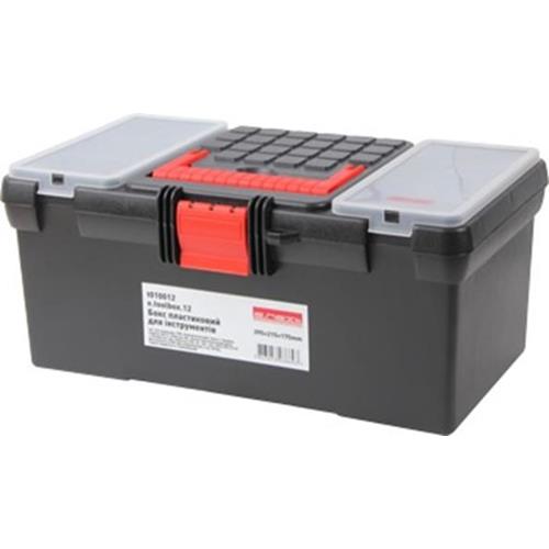 Бокс пластиковий для інструментів e.toolbox.12 чорний 395x215x175мм t010012 E.NEXT
