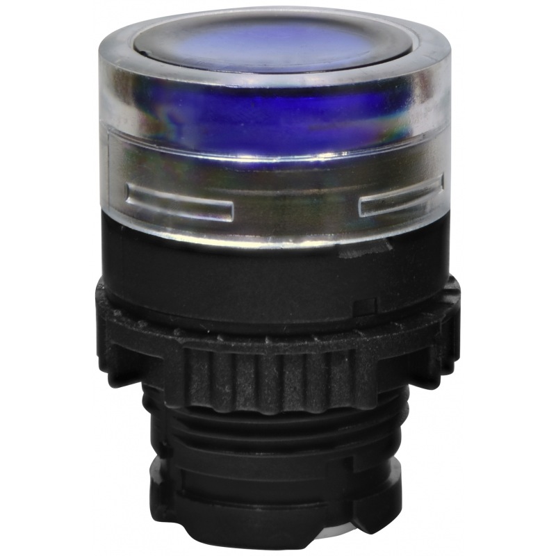Кнопка-модуль без контактов NSE-PBFI-B углубленная с подсветкой без фиксации синяя 004774054 ETI