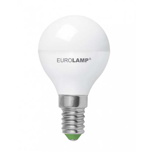 Світлодіодна лампа LED-G45-05142(E) ECO G45 E14 5W 3000K 220V Eurolamp