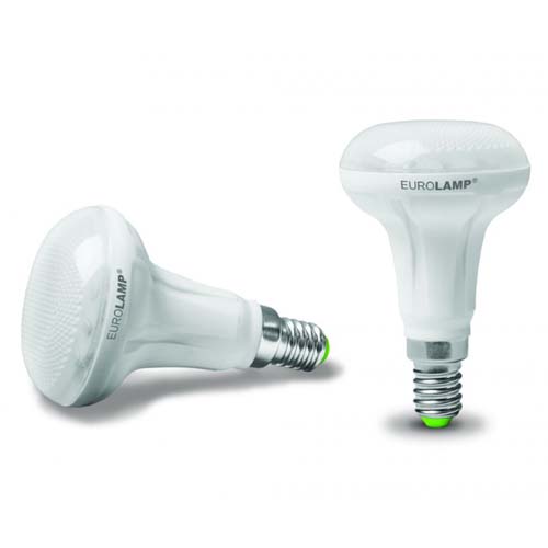 Світлодіодна лампа LED-R50-4W/2700 Ceramic R50 E14 4W 2700K 220V Eurolamp