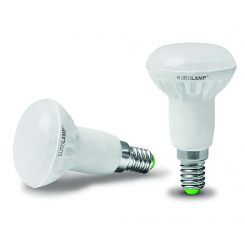 Светодиодная лампа LED-R50-9W/2700 Ceramic R50 E14 9W 2700K 220V Eurolamp