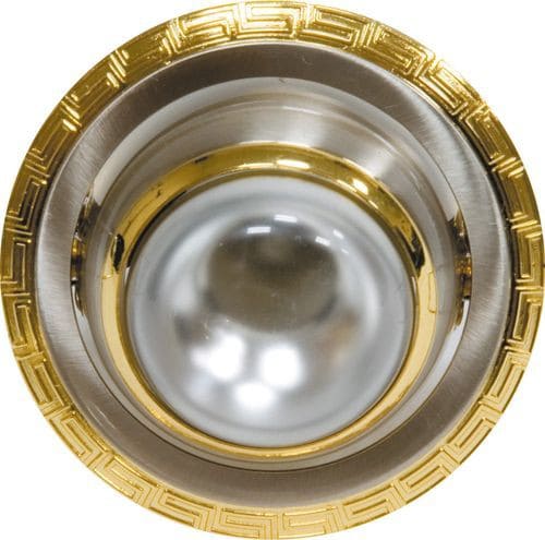 Точковий врізний світильник 1723 R39 E14 40W коло титан-золото Feron