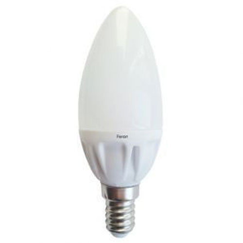Світлодіодна лампа 4646 LB-55 C37 E14 5W 4000K 220V Feron