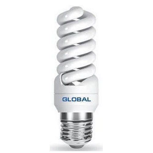 Люминесцентная лампа GFL-010-1 Slim Full Spiral 13W 4100K E27 220V Global