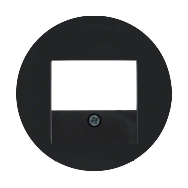 Накладка для розеток для громкоговорителей USB-розеток черная R.х 10382045 Hager