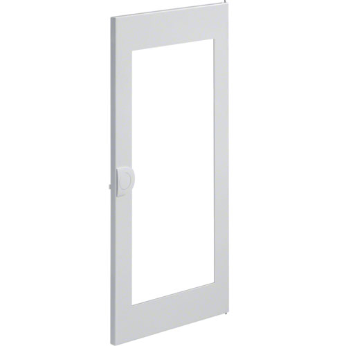 Двери белые с прозрачным окном VZ133N для 3-рядного щита Hager Volta