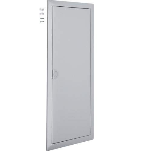 Двери с рамкой белый алюминий VZ324N для 4-рядного щита Hager Volta