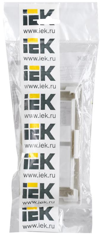 Рамка и суппорт для кабель-канала ПРАЙМЕР на 4 модуля 60мм белые CKK-40D-RSU4-060-K01 IEK - Фото 2