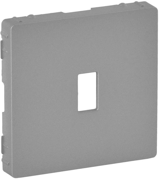 Лицевая панель USB розетки алюминий 754752 Legrand Valena Life