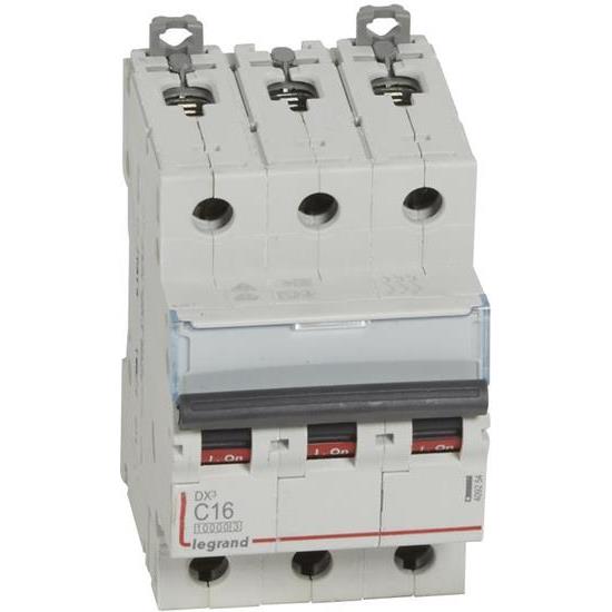 Автоматичний вимикач 80А 16kA 3 полюси тип C 409280 DX3 Legrand