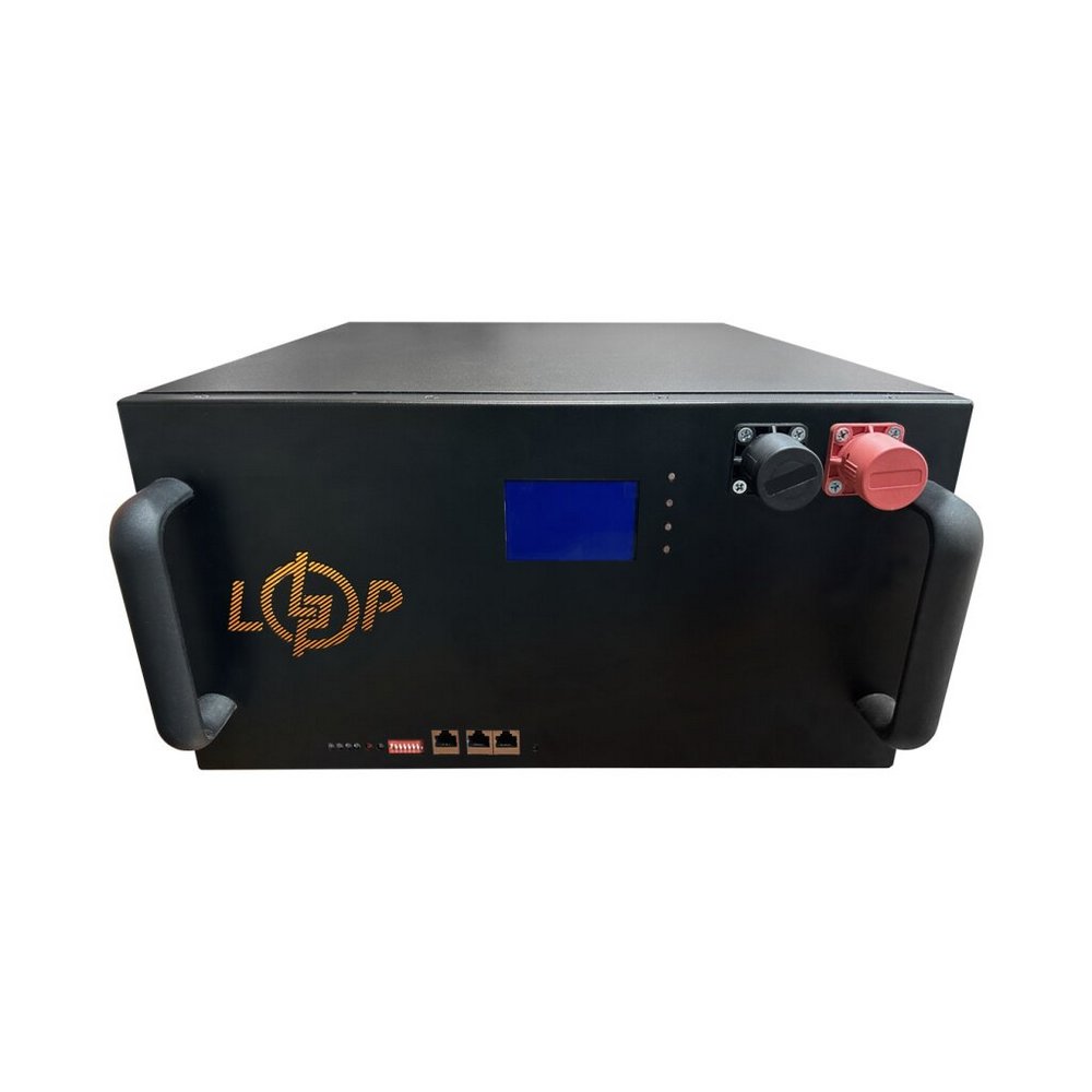 Акумулятор LP LiFePO4 51,2V 230Ah (11776Wh) (Smart BMS 200A/100А) з LCD метал RM 23628 LogicPower - Фото 1