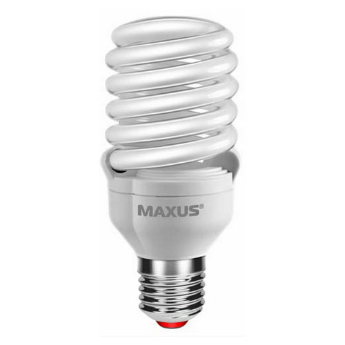 Люминесцентная лампа 1-ESL-016-01 T2 FS 26W 4100K E27 220V Maxus